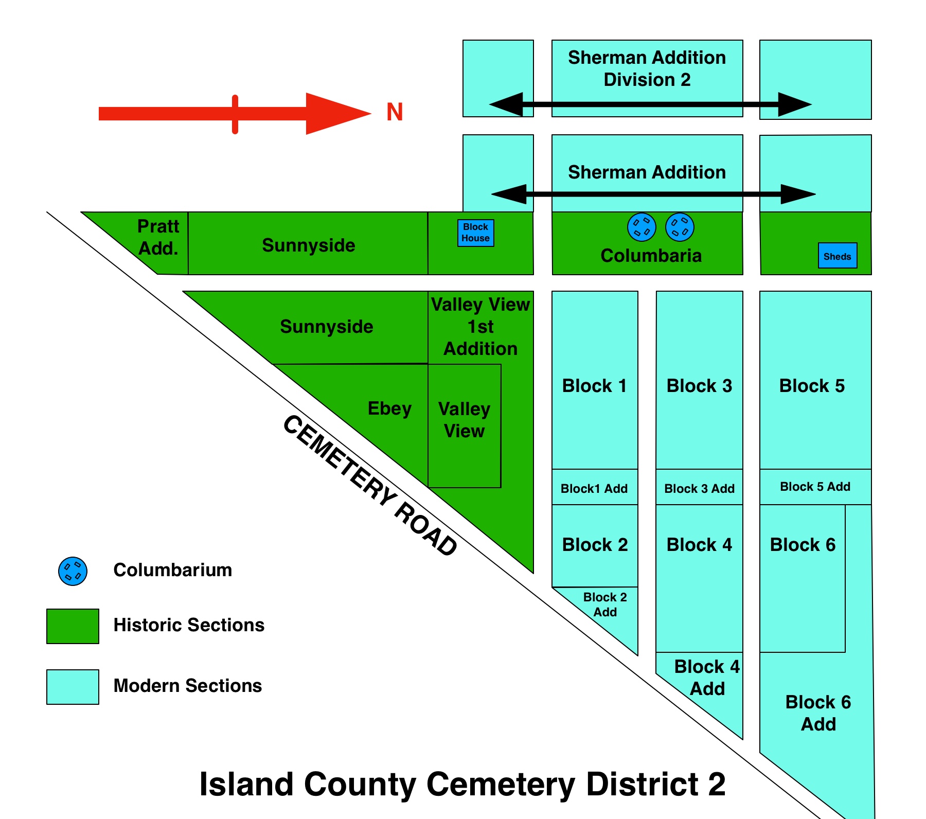 Cemetery Map